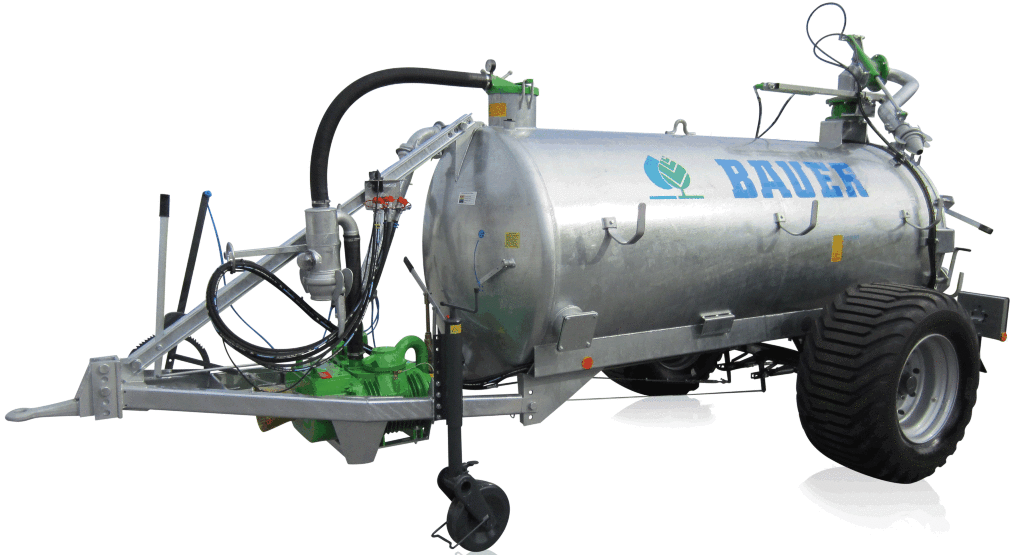BAUER BOLT ON FLANGE SLURRY TANKER 6" Male End Spread Plate Spreader Liquid